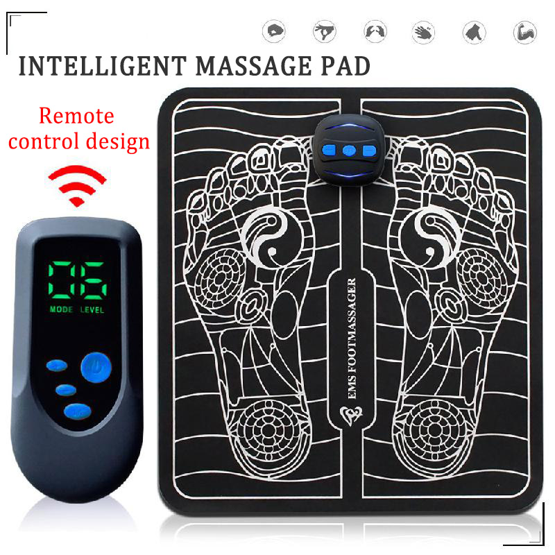 USB Charging Electric Intelligent EMS Foot Massage Pulse Acupuncture Improve Blood Circulation Relieve Ache Pain Health Care
USB Charging Electric Intelligent EMS Foot Massage Pulse Acupuncture Improve Blood Circulation Relieve Ache Pain Health Care