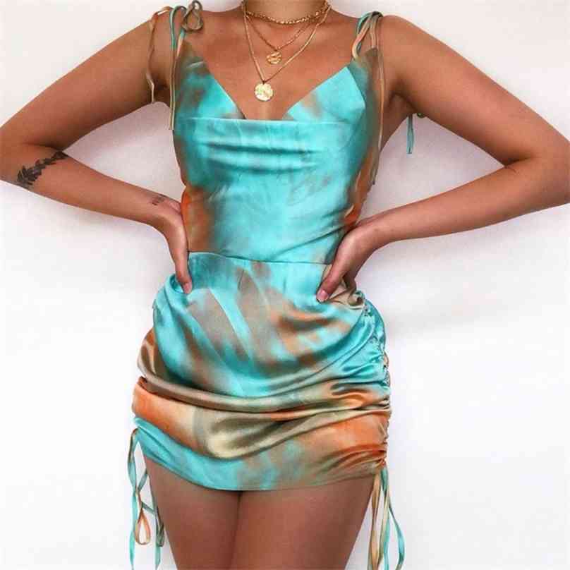 boho Retro Colorful print high quality Silk dress women Elegant casual streetwear summer ladies tassel bodycon mini 210607, Blue
boho Retro Colorful print high quality Silk dress women Elegant casual streetwear summer ladies tassel bodycon mini 210607, Blue