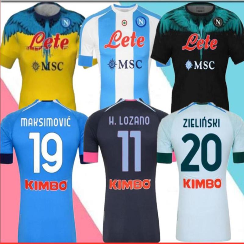 Men' T-Shirts 20 21 Naples Shirt Koulibaly OSIMHEN Maradona MERTENS LOZANO INSIGNE MILIK FABIAN PLAYER Top Quality Napoli
Men' T-Shirts 20 21 Naples Shirt Koulibaly OSIMHEN Maradona MERTENS LOZANO INSIGNE MILIK FABIAN PLAYER Top Quality Napoli