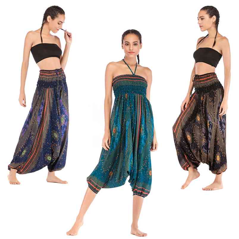 Bohemia National Print Elastici Waist Big Crotch Pants Female Loose Casual High Harem Thail Ladies Dance Baggy 210604, Green
Bohemia National Print Elastici Waist Big Crotch Pants Female Loose Casual High Harem Thail Ladies Dance Baggy 210604, Green