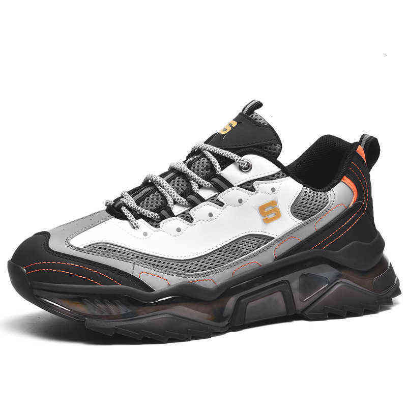 Skecher Shikaiqi 2021 Summer Men's Shoes Thick Soled Panda Breathable Sports Luminous Dad, Black and white panda
Skecher Shikaiqi 2021 Summer Men's Shoes Thick Soled Panda Breathable Sports Luminous Dad, Black and white panda