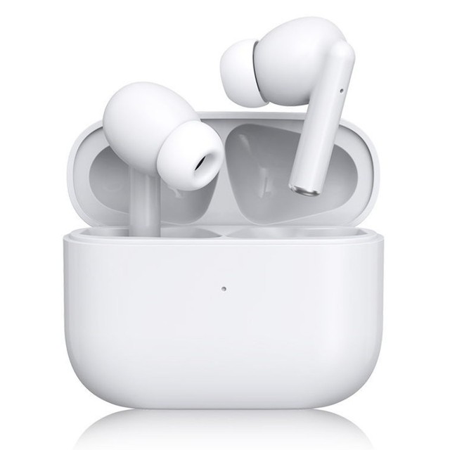 Air Pods Bluetooth Earphones Wirless Earbuds with Favourable Discount, White
