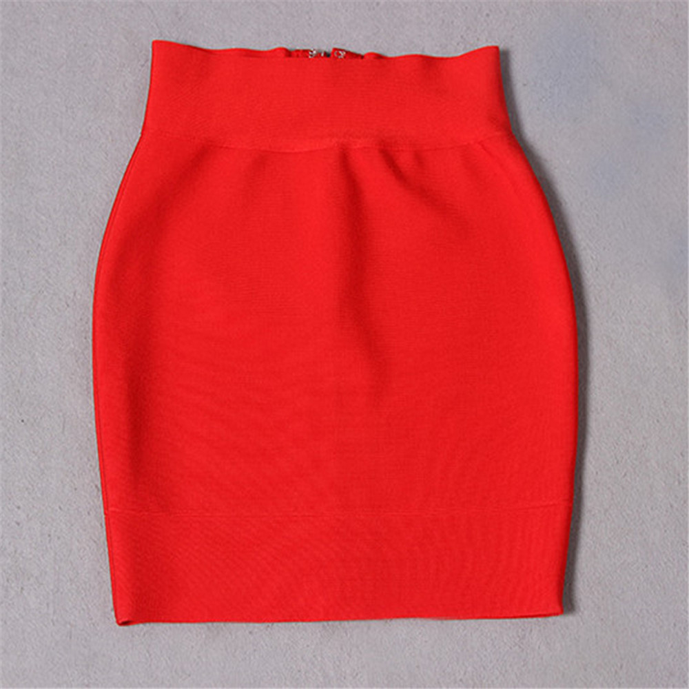 Mini Bandage Sexy Female Summer Black Red Arrival Tight Skirt Elegant Celebrity Party Club Ladies Costume 210525
