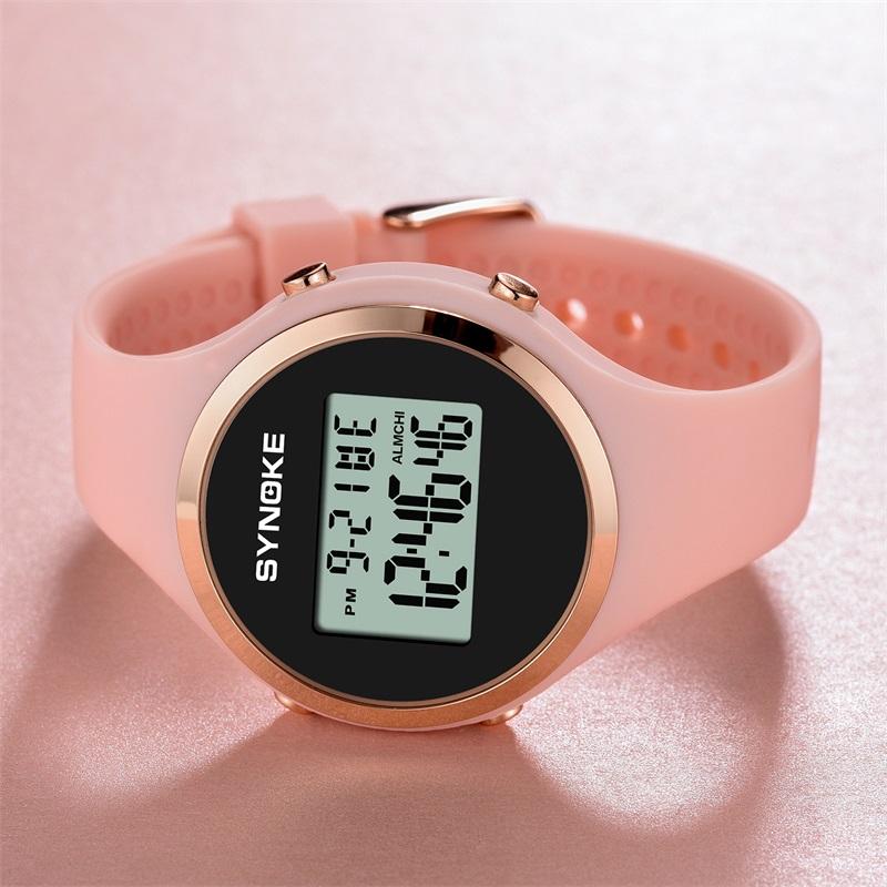 Wristwatches Waterproof Womens Watch Luxury Candy Color Silicone Comfortable Sport Digital Student Ins Style Resistant Girl, Slivery;brown
Wristwatches Waterproof Womens Watch Luxury Candy Color Silicone Comfortable Sport Digital Student Ins Style Resistant Girl, Slivery;brown