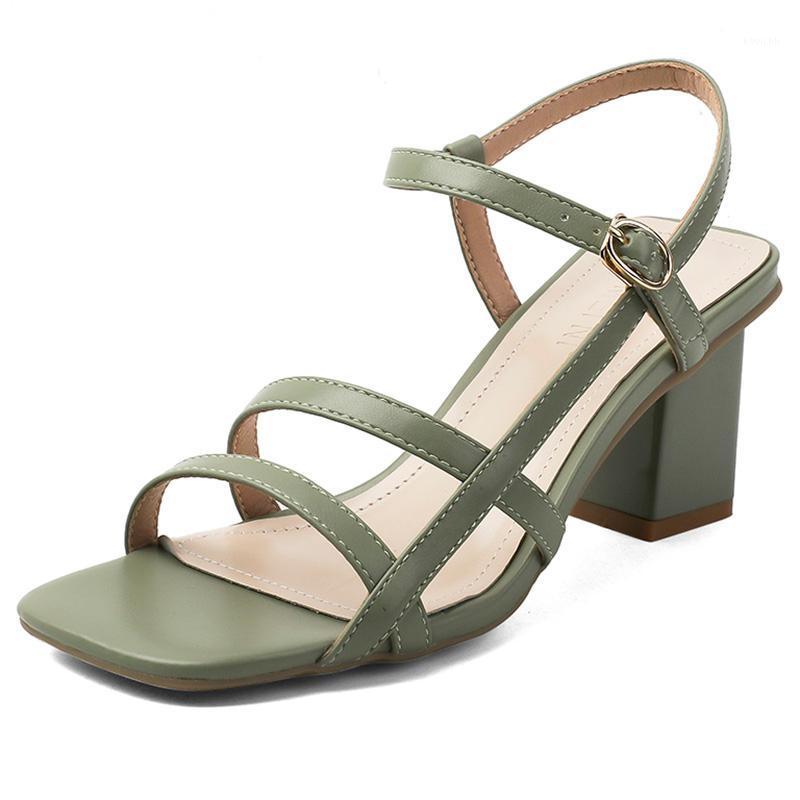 Summer Square Toe Ivory Sandals For Women Rubber Antiskid Sole 34-40 Size Green Fashion Shoes Girls Dress
Summer Square Toe Ivory Sandals For Women Rubber Antiskid Sole 34-40 Size Green Fashion Shoes Girls Dress