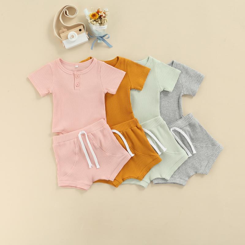 Clothing Sets Kids Baby Girls Solid Color Casual Set Short Sleeve Crew Neck Bodysuit With Drawstring Elastic Waist Shorts For Toddler, White
Clothing Sets Kids Baby Girls Solid Color Casual Set Short Sleeve Crew Neck Bodysuit With Drawstring Elastic Waist Shorts For Toddler, White