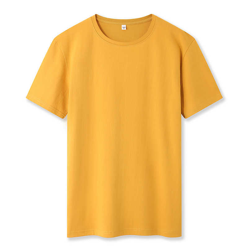 Summer Men's 100% Cotton T-Shirt Solid Color Soft Touch Fabric Men's Basic Tops Tees Casual Men Clothing 210623