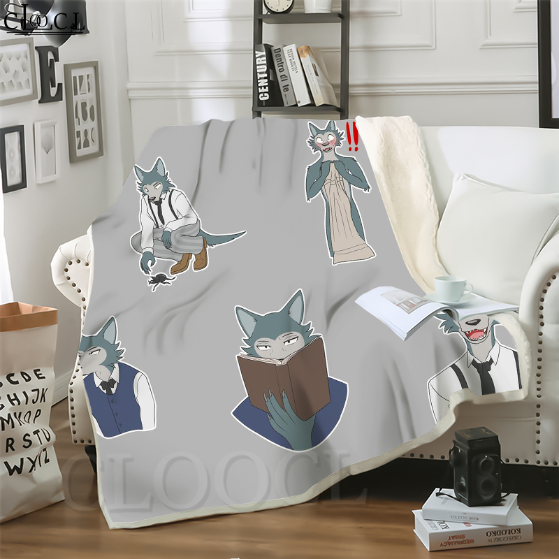 CLOOCL Cartoon BEASTARS Animal 3D Print Hip-hop Style Air Conditioning Blanket Sofa Teens Bedding Throw Blankets Plush Quilt
CLOOCL Cartoon BEASTARS Animal 3D Print Hip-hop Style Air Conditioning Blanket Sofa Teens Bedding Throw Blankets Plush Quilt