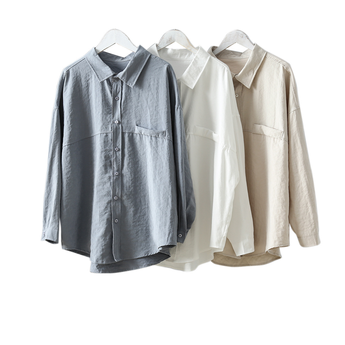 Women Blouses Fashion Long Sleeve Turn Down Collar Office Shirt Casual Tops Leisure Blouse Shirt Plus Size Blusas Femininas 210225