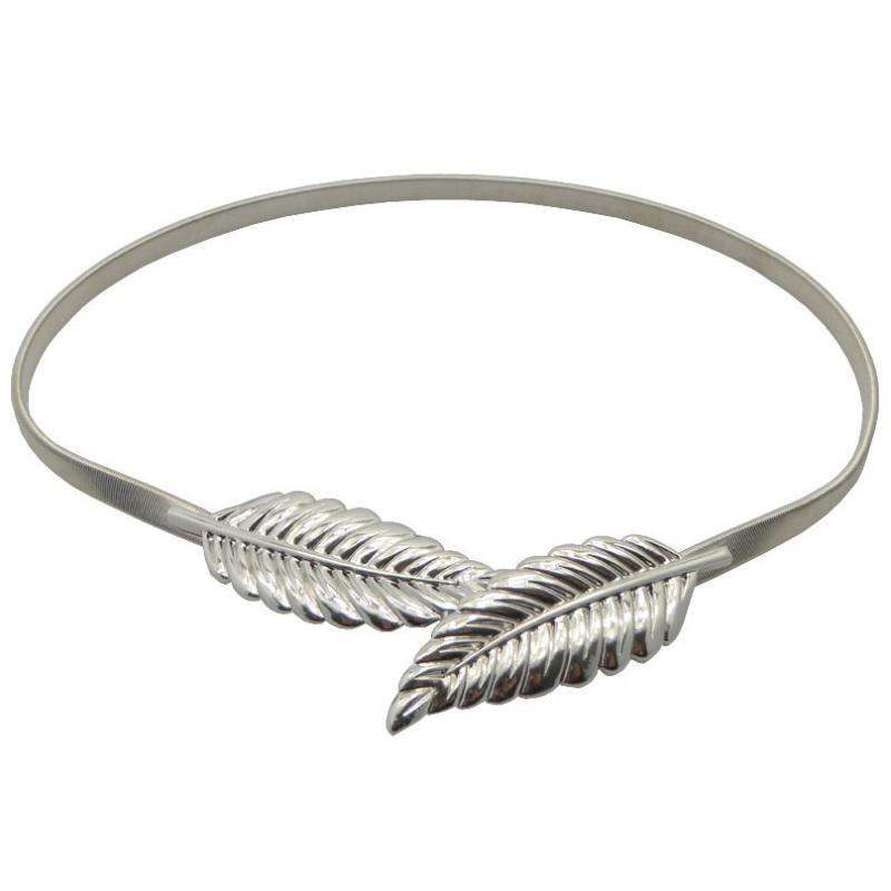 Belts Gold Silver Leaf Shape Wedding Designer Elastic For Women Girl Stretch Skinny Waist Belt Cummerbunds Metal Female
Belts Gold Silver Leaf Shape Wedding Designer Elastic For Women Girl Stretch Skinny Waist Belt Cummerbunds Metal Female