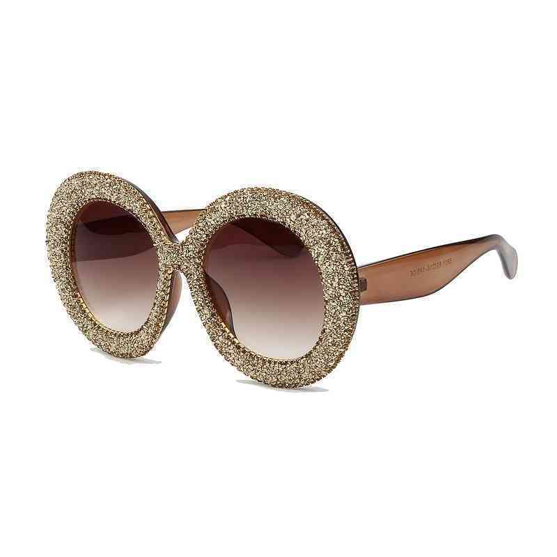 New Luxury Oversized sunglass Women Vintage Street Sunglass Round Frame Gradient Mirror Shad For Women Oculos4SKQ
New Luxury Oversized sunglass Women Vintage Street Sunglass Round Frame Gradient Mirror Shad For Women Oculos4SKQ