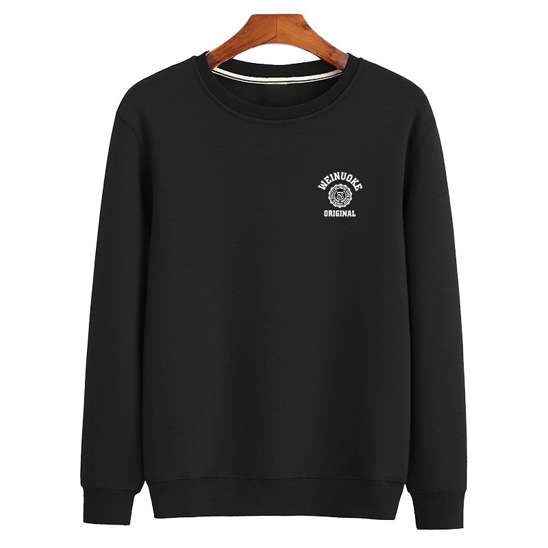 Men' new autumn and winter Korean version simple letter round neck Pullover Plush sweater loose large men' wear wy980, White
Men' new autumn and winter Korean version simple letter round neck Pullover Plush sweater loose large men' wear wy980, White