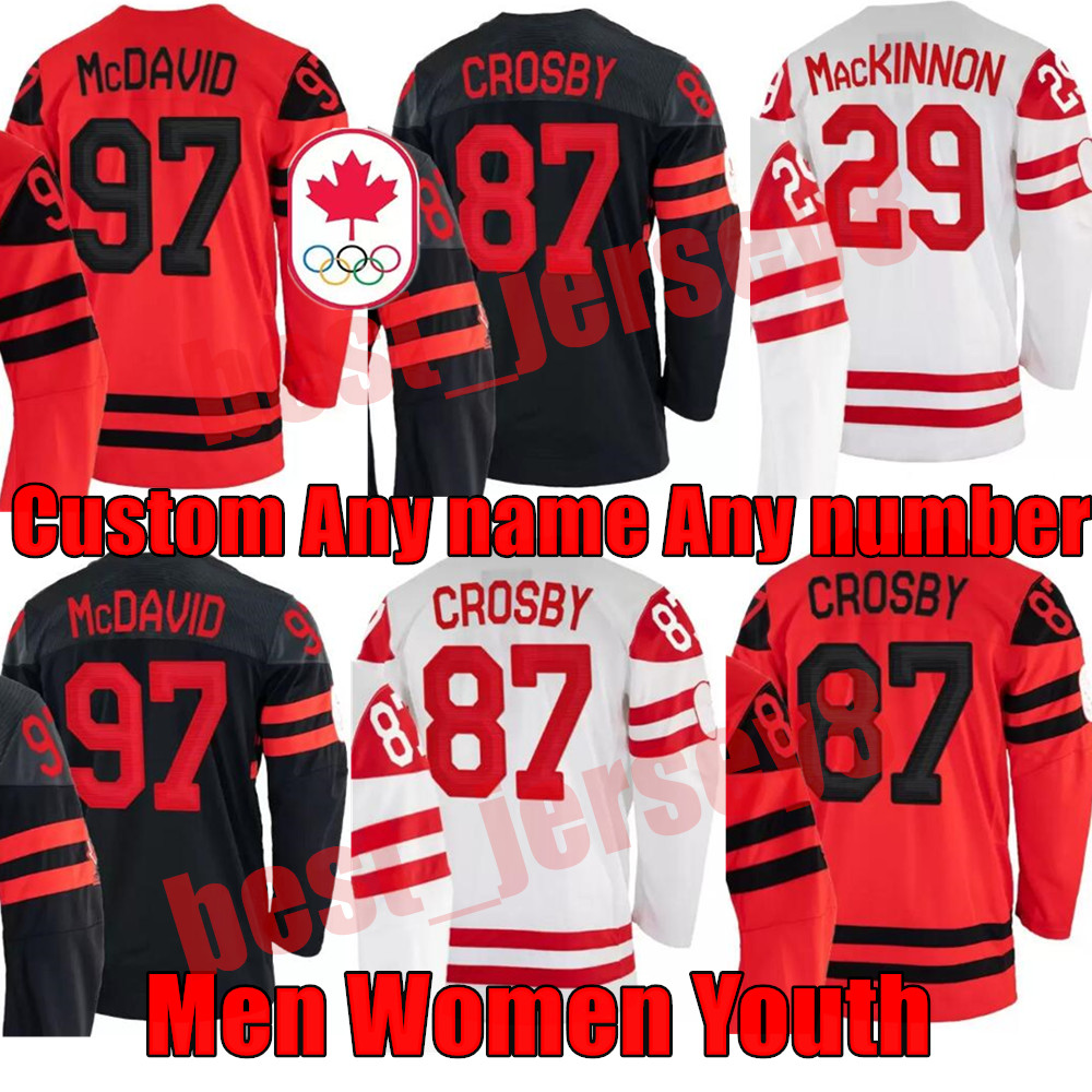 NEW 97 Connor McDavid Team Canada 2022 Hockey Jersey Sidney Crosby Alex Pietrangelo Nathan MacKinnon John Tavares Mitch Marner Patrice Berge, Black;red
NEW 97 Connor McDavid Team Canada 2022 Hockey Jersey Sidney Crosby Alex Pietrangelo Nathan MacKinnon John Tavares Mitch Marner Patrice Berge, Black;red