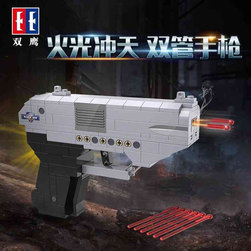eagle double double desert barreled pistol chicken eating simulation model gun boy puzzle assembly building block c81010
eagle double double desert barreled pistol chicken eating simulation model gun boy puzzle assembly building block c81010