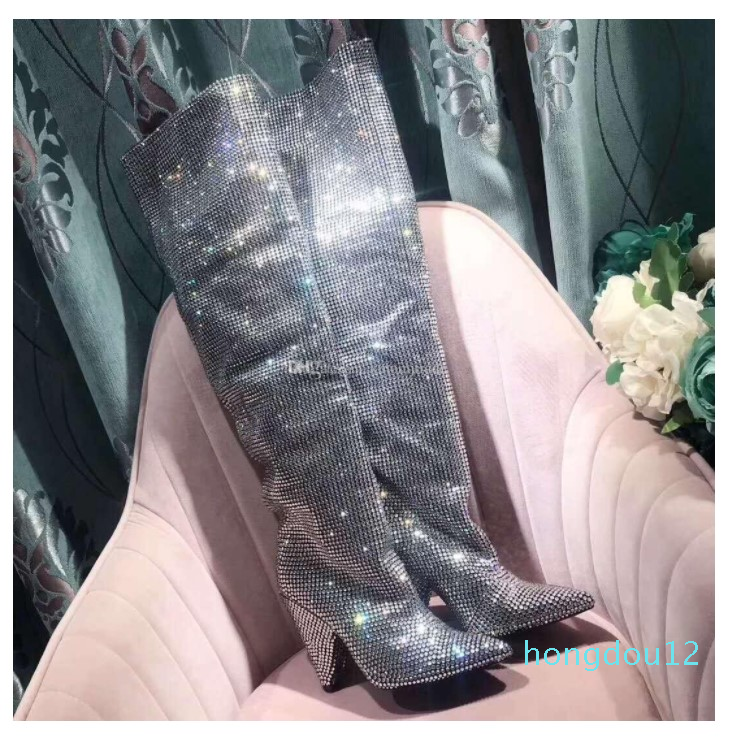 Limited Edition Rare French Luxury Shoes Milan Catwalk Diamond Rhinestone Crystal Boots Glitter Disco Niki 105 Crystal Slouch Boots Paris, As picture
Limited Edition Rare French Luxury Shoes Milan Catwalk Diamond Rhinestone Crystal Boots Glitter Disco Niki 105 Crystal Slouch Boots Paris, As picture