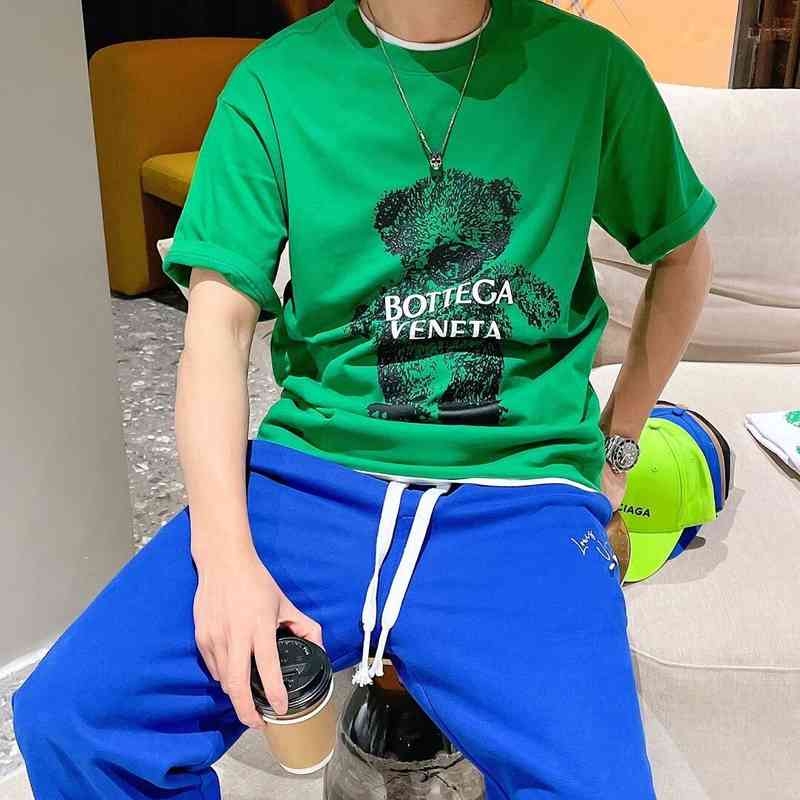 Bottega Ins Veneta Spring 2022 New Bv Baodiejia T-shirt Short Sleeve Men's and Women's Cotton Bear Letter Loose, White;black
Bottega Ins Veneta Spring 2022 New Bv Baodiejia T-shirt Short Sleeve Men's and Women's Cotton Bear Letter Loose, White;black