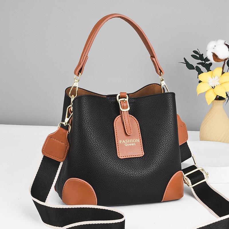 Shoulder Bags 2021 Autumn And Winter Trendy Fashion Women Hit Color Bucket Bag Wild Net Celebrity Diagonal, Brown
Shoulder Bags 2021 Autumn And Winter Trendy Fashion Women Hit Color Bucket Bag Wild Net Celebrity Diagonal, Brown