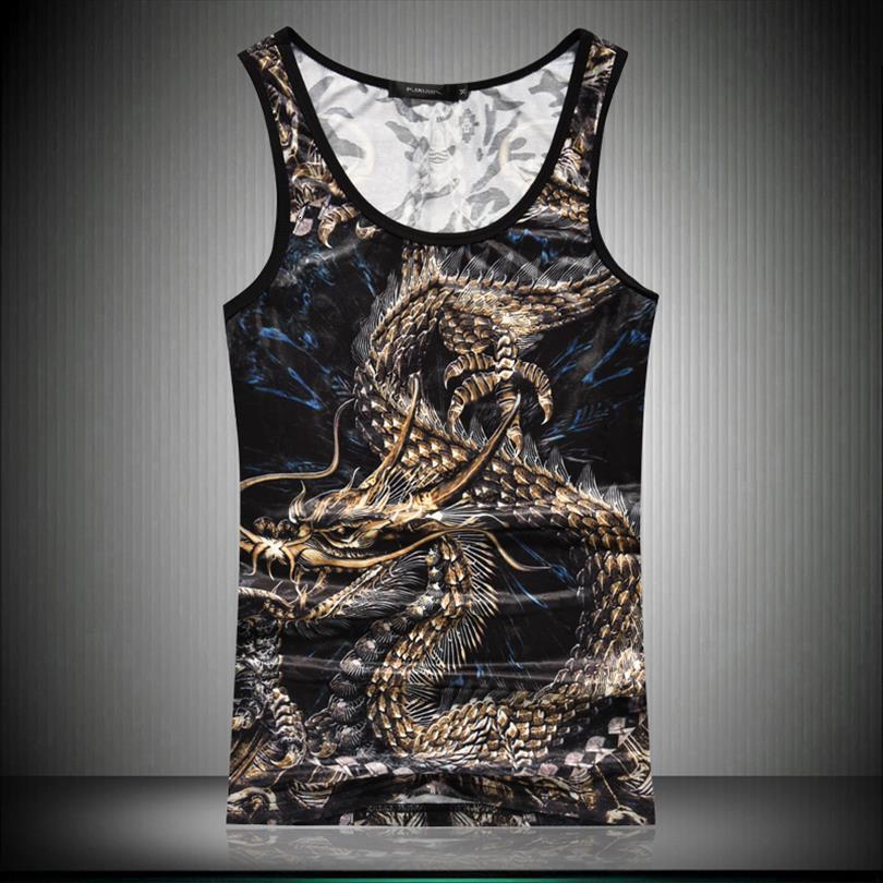 summer dragon printing bodybuilding stringer tank men gyms shirt fitness clothing vest, White;black
summer dragon printing bodybuilding stringer tank men gyms shirt fitness clothing vest, White;black