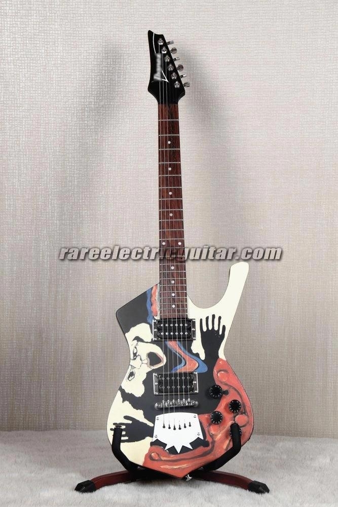 Promotion! Rare Heavy Metal Hand Painted DMM1 Daron Malakian Signature Iceman Satin Brown Electric Guitar Mahogany Body, Special Tailpiece
Promotion! Rare Heavy Metal Hand Painted DMM1 Daron Malakian Signature Iceman Satin Brown Electric Guitar Mahogany Body, Special Tailpiece
