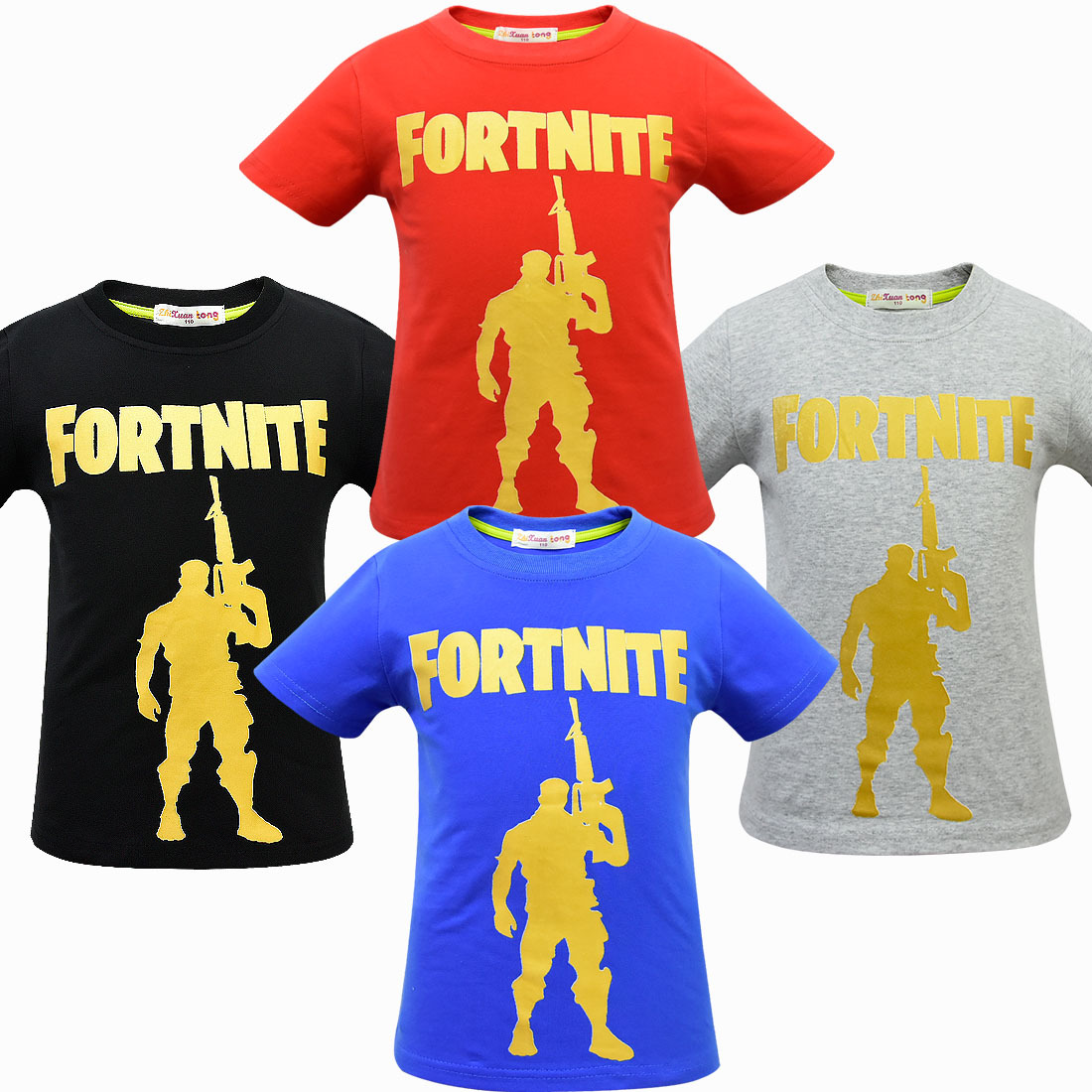 Fortnite children's short-sleeved boy T-shirt round children's clothing 2236 Baby Kids Tops T-shirts Tops &Tees T-shirts, Blue
Fortnite children's short-sleeved boy T-shirt round children's clothing 2236 Baby Kids Tops T-shirts Tops &Tees T-shirts, Blue