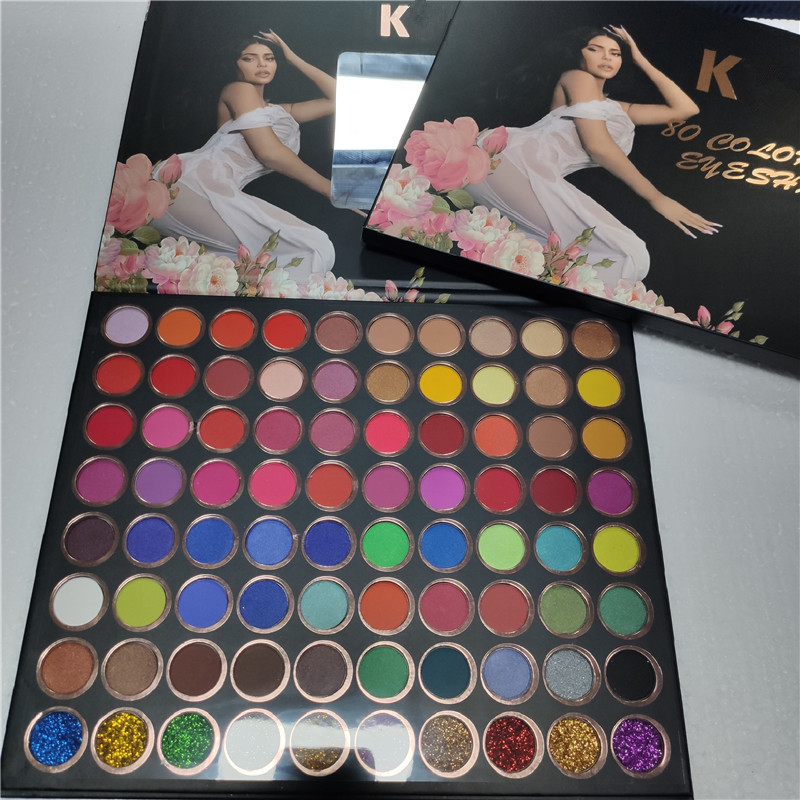 Eyes Makeup 80 Color Eyeshadow Palette Make Up 80colors Matte Shimmer Glitter Eye Shadow Pressed Pigment Palettes, Multi
Eyes Makeup 80 Color Eyeshadow Palette Make Up 80colors Matte Shimmer Glitter Eye Shadow Pressed Pigment Palettes, Multi