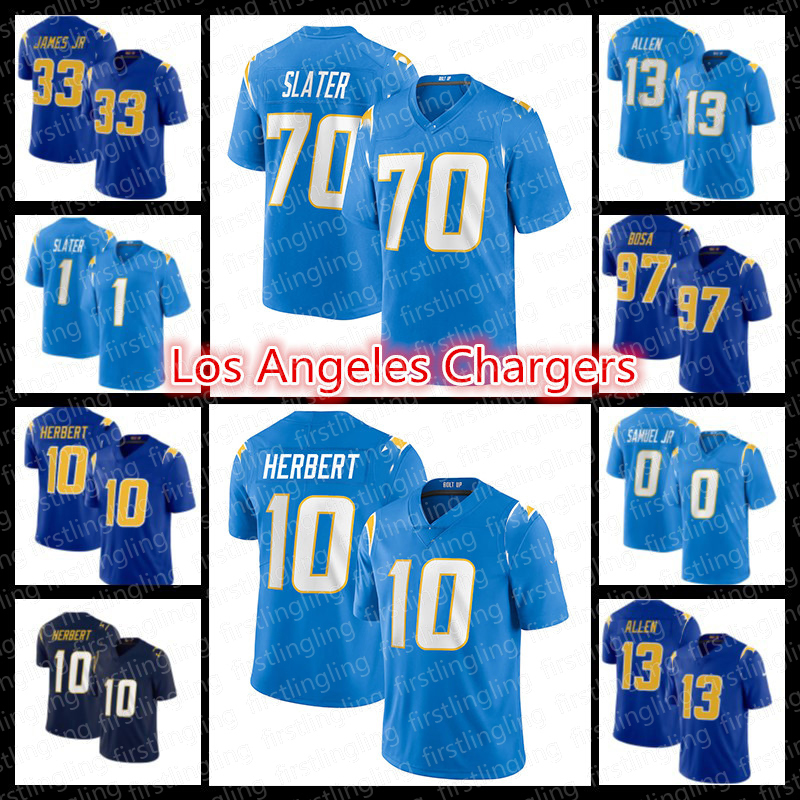 10 Justin Herbert 13 Keenan Allen Jersey 97 Joey Bosa Football Los 33 Derwin James Angeles Austin Ekeler Asante Samuel Jr. Rashawn Slater Easton Stick Mike Williams, Custom men jersey
10 Justin Herbert 13 Keenan Allen Jersey 97 Joey Bosa Football Los 33 Derwin James Angeles Austin Ekeler Asante Samuel Jr. Rashawn Slater Easton Stick Mike Williams, Custom men jersey