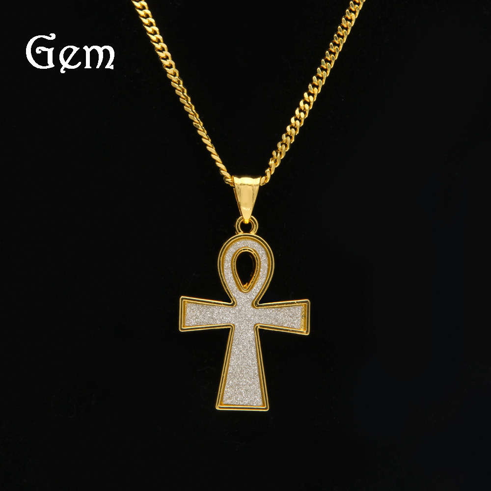 Star life key pendant gold onion Pink Cross jewelry