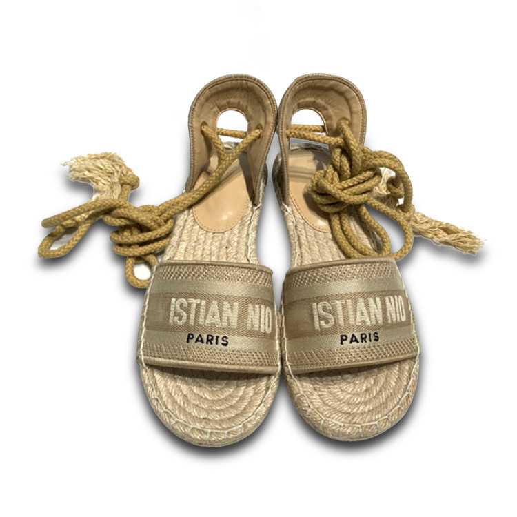 Fashion Designer Dio reing Women And Ladies Sandals Daily Wear Beach Sexy Rope Sandal For Lady Summer Slides 2021 without box, Black
Fashion Designer Dio reing Women And Ladies Sandals Daily Wear Beach Sexy Rope Sandal For Lady Summer Slides 2021 without box, Black