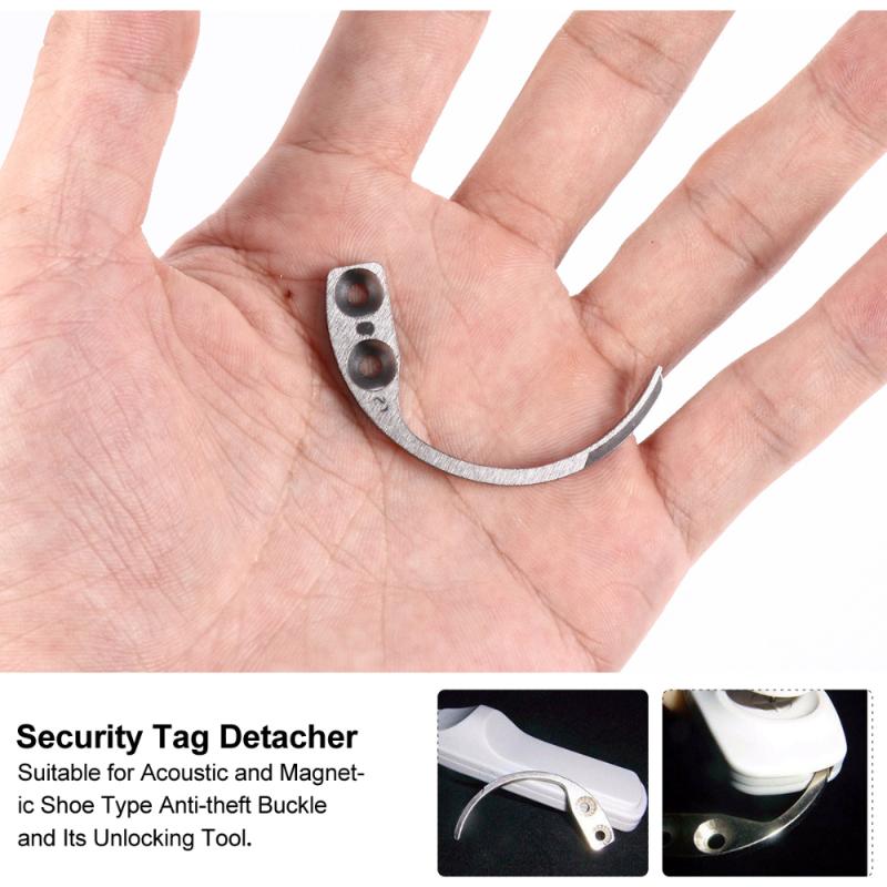 Hooks & Rails 3 Pcs Tag Alarm Key Hook Magnetic Remover Accessories
