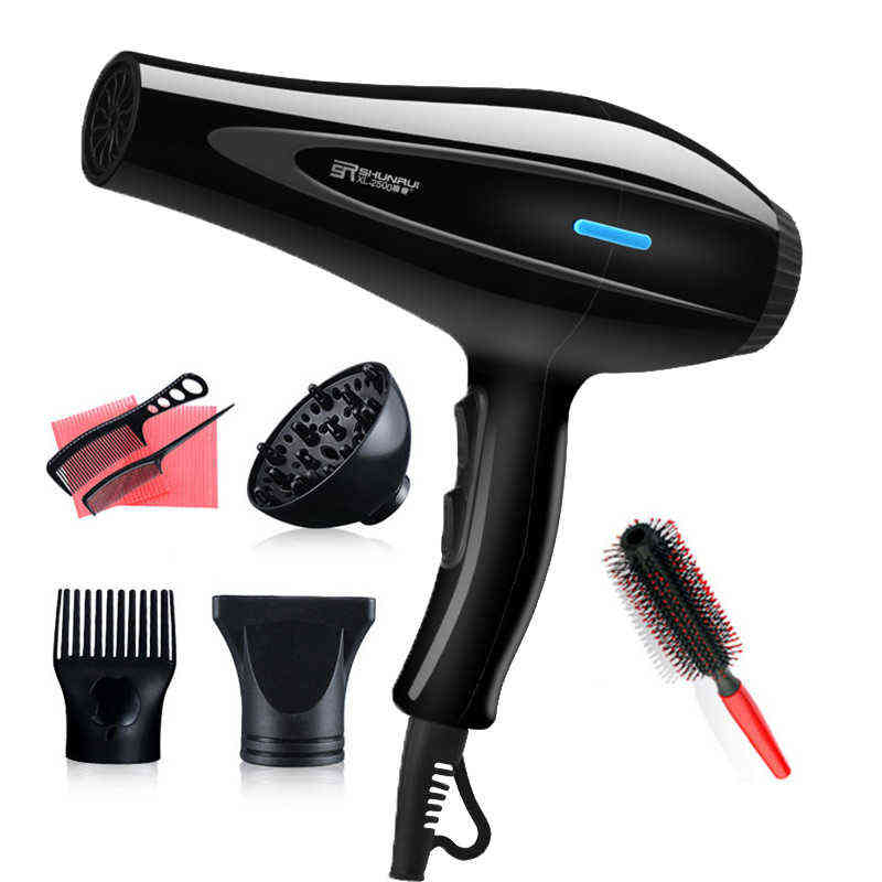 Powerful Professional Salon Hair Dryer Blow Electric Hairdryer /Cold Wind with Air Collecting Nozzle D40 211231
Powerful Professional Salon Hair Dryer Blow Electric Hairdryer /Cold Wind with Air Collecting Nozzle D40 211231