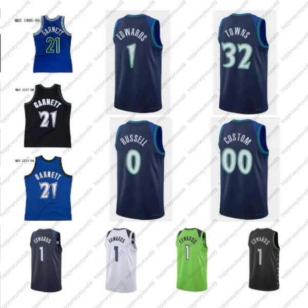 Basketball jersey Karl-Anthony Towns Anthony Edwards Kevin 21 Garnett 0 Russell jerseys Men Youth S-XXL in stock, With logo
Basketball jersey Karl-Anthony Towns Anthony Edwards Kevin 21 Garnett 0 Russell jerseys Men Youth S-XXL in stock, With logo