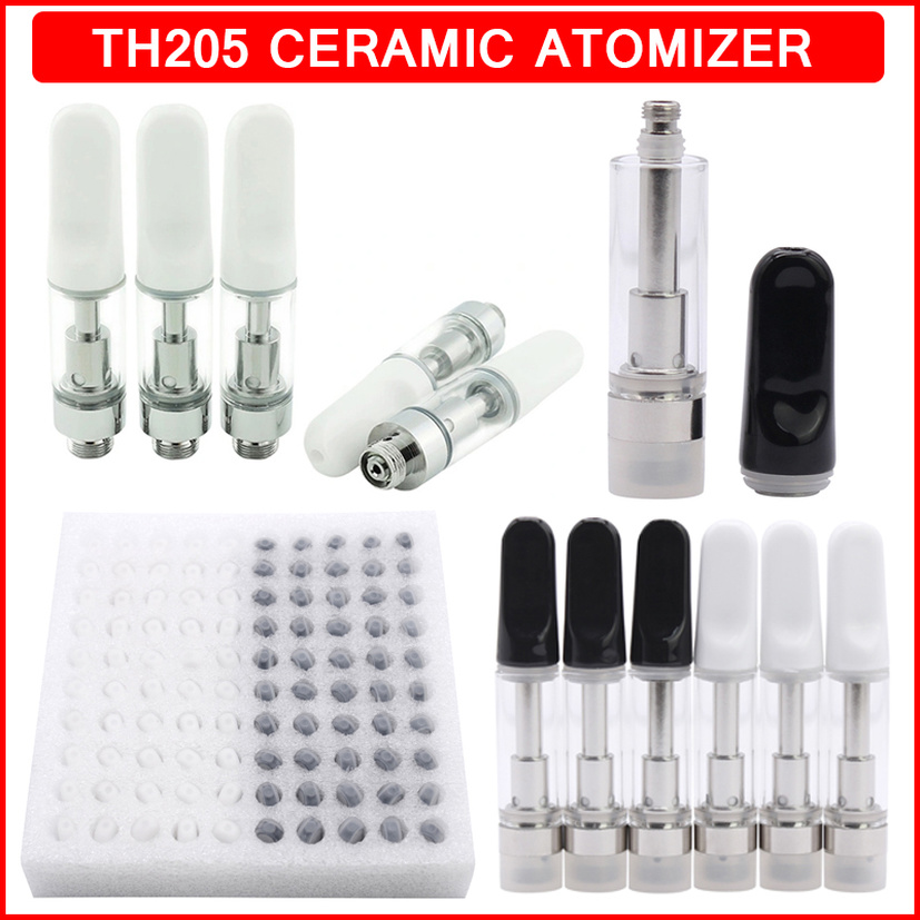 Ceramic Vape Cartridges 0.5ml 1ml Thick Oil Cartridge Empty Atomizers Vapes Pen Vaporizers Carts Tip 510 Thread E-cigarettes Glass Tank
Ceramic Vape Cartridges 0.5ml 1ml Thick Oil Cartridge Empty Atomizers Vapes Pen Vaporizers Carts Tip 510 Thread E-cigarettes Glass Tank