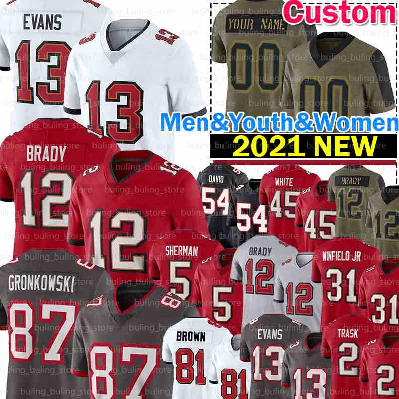 Tom Brady Jersey Rob Gronkowski Mike Evans Alstott Richard Sherman Lavonte David Devin White Antoine Winfield Jr TampaBayBuccaneersTrask Antonio Brown, New men jersey(h d)+patch
Tom Brady Jersey Rob Gronkowski Mike Evans Alstott Richard Sherman Lavonte David Devin White Antoine Winfield Jr TampaBayBuccaneersTrask Antonio Brown, New men jersey(h d)+patch