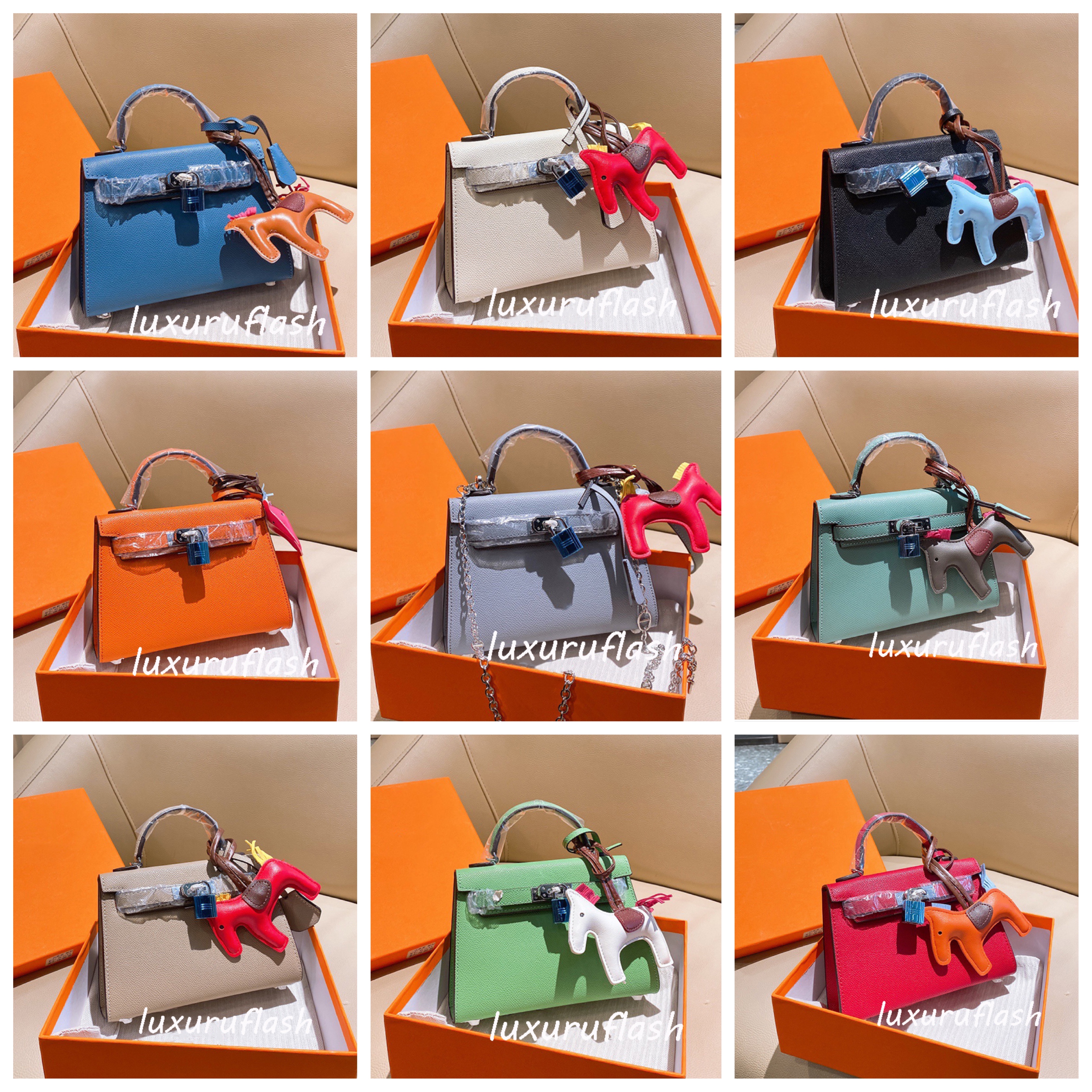 20cm Socialite Mini Small Handbags Genuine Leather Women Luxurys Designers Handbag Fashion 2021 Cute Purse New Silver Chain Crossbody Bags