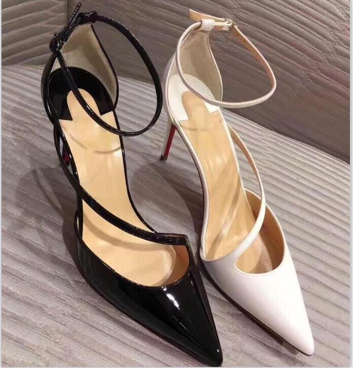 Hot Sale-Designer Christians Pointed with Studs high heels Patent Leather rivets Sandals Women Shoes valentine high heel Red Bottom Pumps
Hot Sale-Designer Christians Pointed with Studs high heels Patent Leather rivets Sandals Women Shoes valentine high heel Red Bottom Pumps