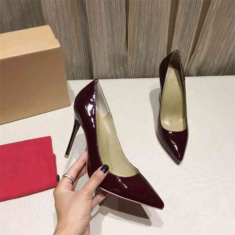 Dress Shoes Pump Fashion Designer Girls High Heels Red Bottom Pointed Toes Pumps Patent Leather Women Sandals wedding Party SZ 35-41 W21Y, Color 3
Dress Shoes Pump Fashion Designer Girls High Heels Red Bottom Pointed Toes Pumps Patent Leather Women Sandals wedding Party SZ 35-41 W21Y, Color 3