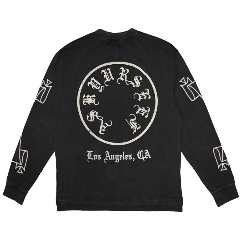 21ss Europe Germany Sanskrit Letter Los Angeles CA Oversize T shirts High Street Collaborate Long Sleeve Tee Spring Summer Skateboard Men Women Streetwear Tshirt, Black brown
21ss Europe Germany Sanskrit Letter Los Angeles CA Oversize T shirts High Street Collaborate Long Sleeve Tee Spring Summer Skateboard Men Women Streetwear Tshirt, Black brown