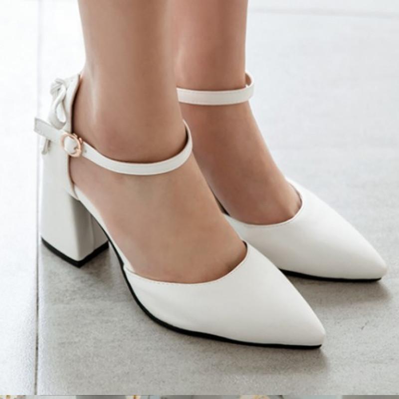 Dress Shoes FANYUAN High Heels Women Pumps Buckle Square Ankle Strap Elegant Bow Pointed Toe Party Lady Plus Size 46, Pink
Dress Shoes FANYUAN High Heels Women Pumps Buckle Square Ankle Strap Elegant Bow Pointed Toe Party Lady Plus Size 46, Pink