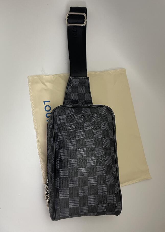 Louis Vuitton Avenue Sling Bag Men's Crossbody Men Casual Sporty Shoulder Bags N41719 Male Chest Pack Luxury Messenger Fashion Handbag Real Taiga Leather Canvas, Chest bag
Louis Vuitton Avenue Sling Bag Men's Crossbody Men Casual Sporty Shoulder Bags N41719 Male Chest Pack Luxury Messenger Fashion Handbag Real Taiga Leather Canvas, Chest bag