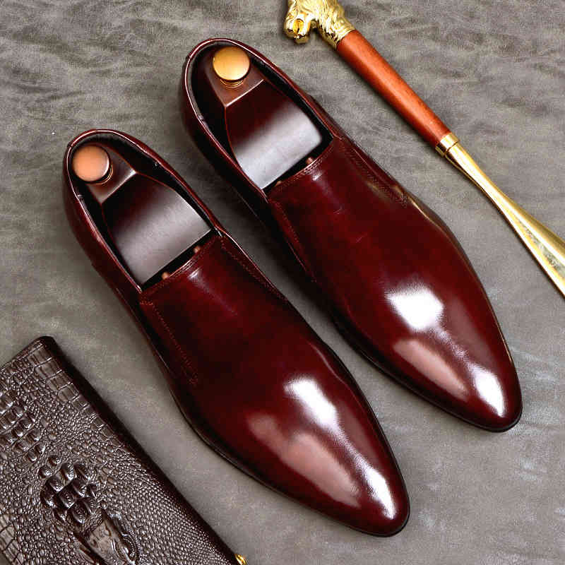 Dress Shoes Phenkang sapatos de couro genuíno dos homens vesti negócios festa casamento terno marca brogue ponto pé oxford para 5BHP, 1# shoe box
Dress Shoes Phenkang sapatos de couro genuíno dos homens vesti negócios festa casamento terno marca brogue ponto pé oxford para 5BHP, 1# shoe box