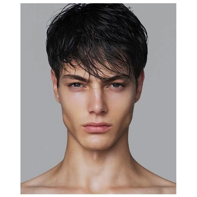 Men Straight Synthetic Short for Male Hair Fleeciness Realistic Natural Black Simulate Human Scalp Toupee Wigs, Hr7214
Men Straight Synthetic Short for Male Hair Fleeciness Realistic Natural Black Simulate Human Scalp Toupee Wigs, Hr7214
