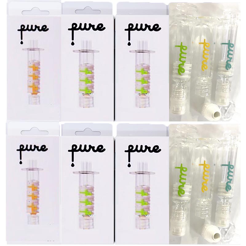 Pure Glass Syringes Luer Lock Injectors Packages 1.0ML Atomizers Oil Filling Tools Empty Packaging Box Measurement Mark For Cartridges Dispo
Pure Glass Syringes Luer Lock Injectors Packages 1.0ML Atomizers Oil Filling Tools Empty Packaging Box Measurement Mark For Cartridges Dispo
