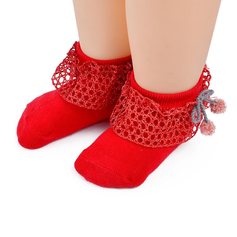 Socks Baby Infant Bowknot Spring Lace Princess Girl Cute Pompom Born Ankle Sokken Meia Infantil, Red
Socks Baby Infant Bowknot Spring Lace Princess Girl Cute Pompom Born Ankle Sokken Meia Infantil, Red