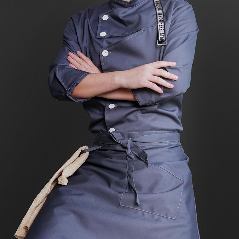 Aprons Chef Work Uniform Suit Long-sleeved Catering El Western Restaurant Tooling Men And Women Clothes Trend Good Goods
Aprons Chef Work Uniform Suit Long-sleeved Catering El Western Restaurant Tooling Men And Women Clothes Trend Good Goods