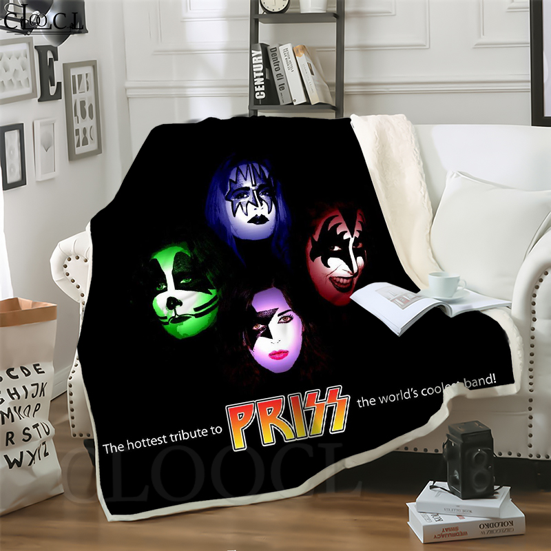 CLOOCL New Pop Metal Kiss Band 3D Print Harajuku Air Conditioning Blanket Teens Bedding Throw Blankets Plush Quilt
CLOOCL New Pop Metal Kiss Band 3D Print Harajuku Air Conditioning Blanket Teens Bedding Throw Blankets Plush Quilt