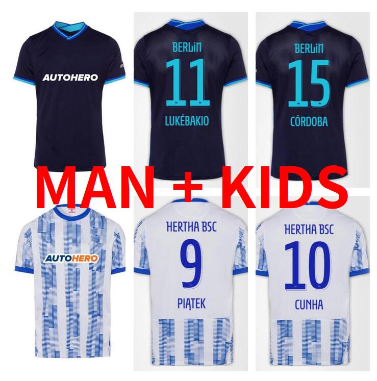 21 22 Hertha Berlin soccer jerseys home PIATEK 2021 2022 TOUSART BOYATA Lukebakio CUNHA SERDAR fOOTBALL SHIRTS uniforms DARIDA SELKE DILROSUN Men kids kit, Kids size
21 22 Hertha Berlin soccer jerseys home PIATEK 2021 2022 TOUSART BOYATA Lukebakio CUNHA SERDAR fOOTBALL SHIRTS uniforms DARIDA SELKE DILROSUN Men kids kit, Kids size
