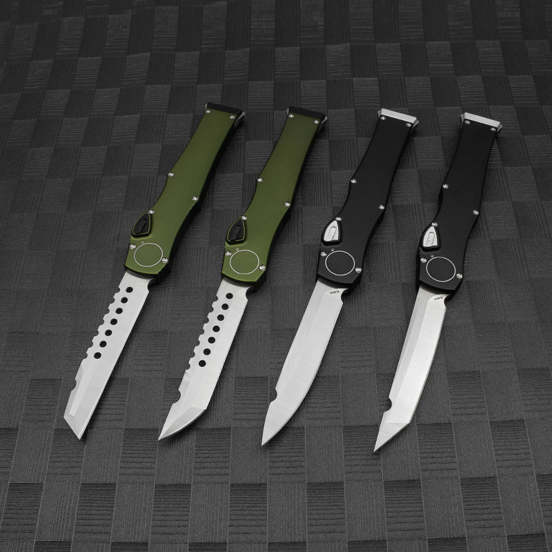 High Quality Auto MicRot Automatic Knife Single Action D2 Steel Knives Tactical Hunting Tools Survival Camping Gear Pocket EDC Free Shipping
High Quality Auto MicRot Automatic Knife Single Action D2 Steel Knives Tactical Hunting Tools Survival Camping Gear Pocket EDC Free Shipping