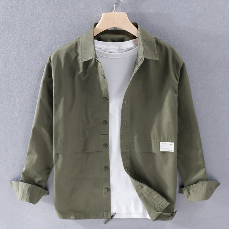 2021 100% Cotton Arrival of the Fashion Brand Comfortable Casual Jacket Solid Spring Men's Jackets Outward Male Shirt 27sp, Khaki.
2021 100% Cotton Arrival of the Fashion Brand Comfortable Casual Jacket Solid Spring Men's Jackets Outward Male Shirt 27sp, Khaki.
