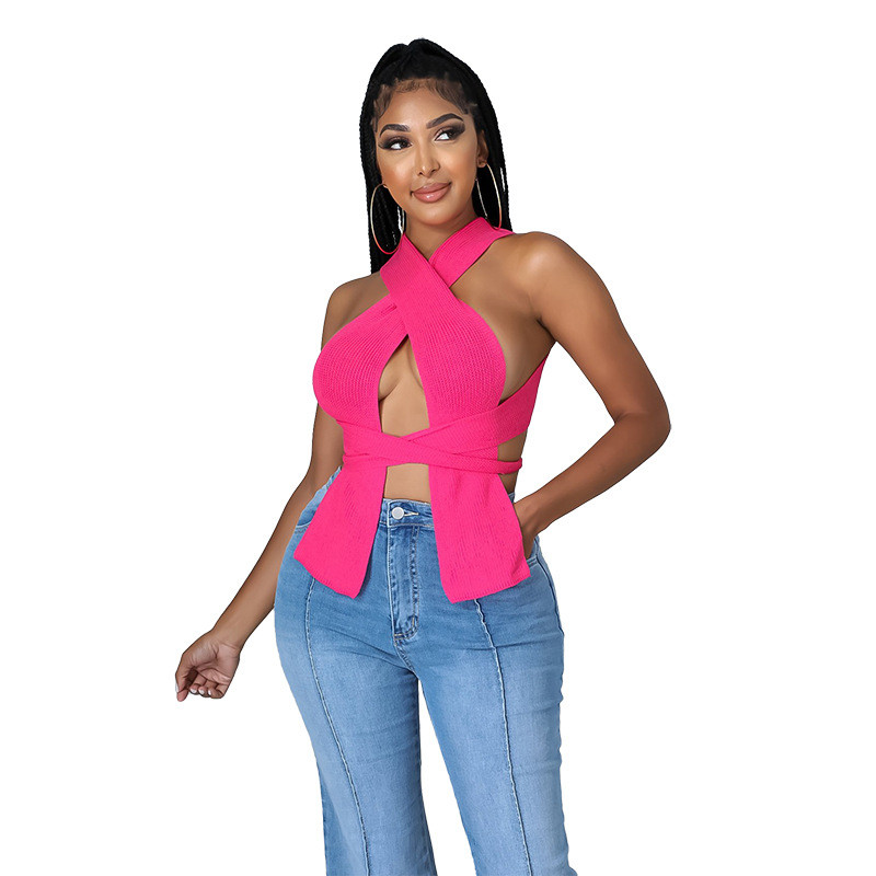 Plus Size 3XL 4XL 5XL Women Knits Tops Sexy Sleeveless Sweater Shawl Casual Bandage Cardigan Solid knitted rib Crop Tops Spring Autumn clothes Wholesa