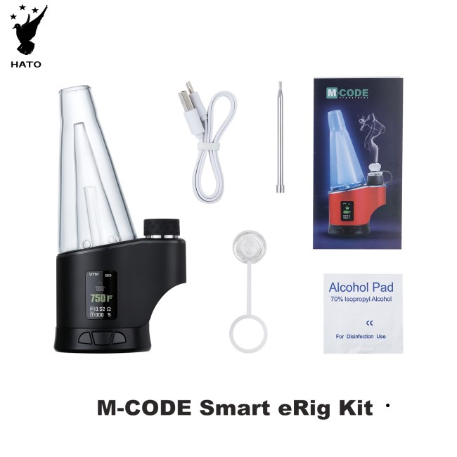 Min.1set M-Code Wax Vaporizer Kit 2800mAh Enail TC Vape Mod LED Display Screen Ceramic Atomizer Glass Bong, Random color
Min.1set M-Code Wax Vaporizer Kit 2800mAh Enail TC Vape Mod LED Display Screen Ceramic Atomizer Glass Bong, Random color